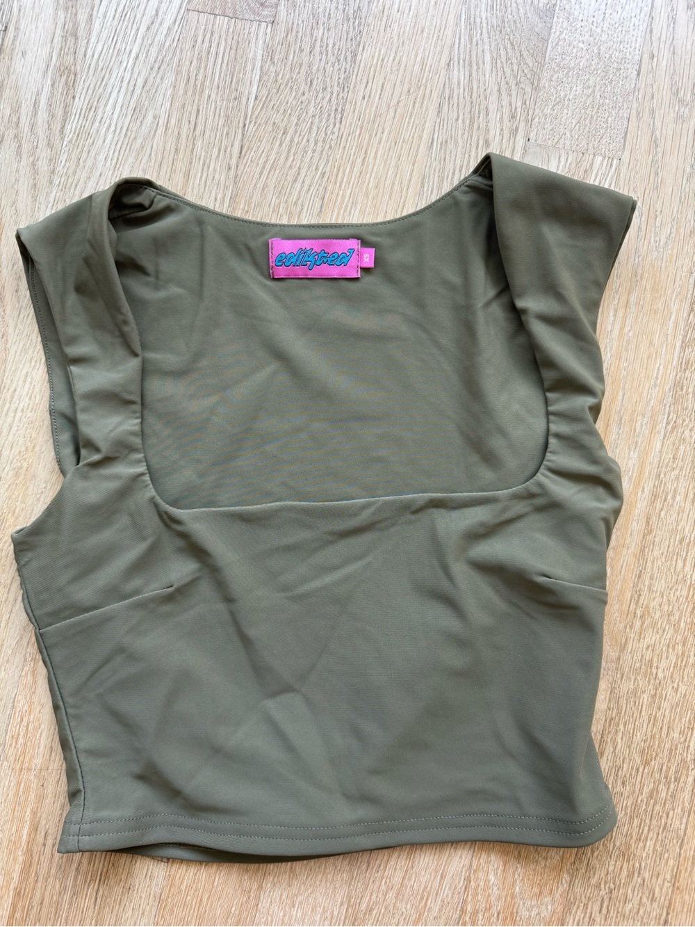 Edikted Olive Green Top